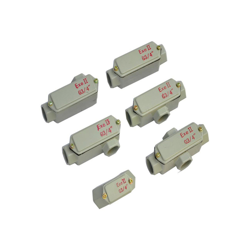 南陽(yáng)中通智能防爆接線(xiàn)箱，防爆配電箱 ,防爆電機(jī)接線(xiàn)盒，防爆防腐接線(xiàn)盒，防爆燈，防爆四通接線(xiàn)盒，防爆三通接線(xiàn)盒的BHC系列防爆穿線(xiàn)盒產(chǎn)品