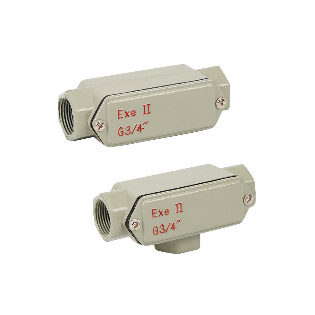 南陽(yáng)中通智能防爆接線(xiàn)箱，防爆配電箱 ,防爆電機(jī)接線(xiàn)盒，防爆防腐接線(xiàn)盒，防爆燈，防爆四通接線(xiàn)盒，防爆三通接線(xiàn)盒的防爆后彎穿線(xiàn)盒產(chǎn)品